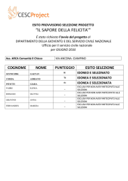 “IL SAPORE DELLA FELICITA`”