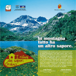 I rifugi dei sapori orobici