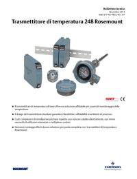 Trasmettitore di temperatura Rosemount 248