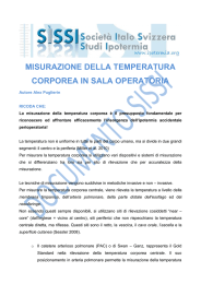 misurazione della temperatura corporea in sala