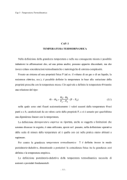 Dispense Misure di Temperatura - Università degli Studi di Cassino