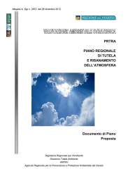 Documento di Piano - Bollettino Ufficiale della Regione del Veneto
