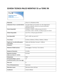 SCHEDA TECNICA PALCO MONTHLY 55 uv TORIC RX