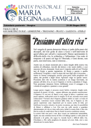 “Passiamo all`altra riva” - Parrocchia San Martino Rio