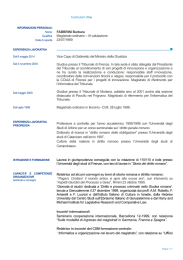 FABBRINI Barbara Magistrato ordinario – III valutazione 23/07/1969