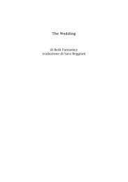 The Wedding di Beth Fantaskey traduzione di Sara Reggiani