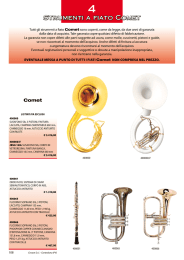 Strumenti a fiato Comet