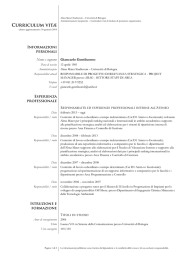 Gentiluomo Giancarlo - Università di Bologna