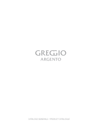 Catalogo Greggio argento 2015