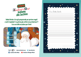 Babbo Natale si sta già preparando per portare regali a tutti i