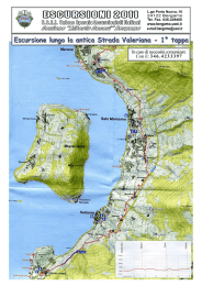 Escursione lungo la antica Strada Valeriana