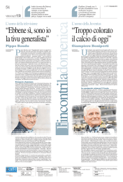 “Ebbene sì, sono io la tivu generalista” “Troppo colorato il