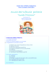 La scuola dell`infanzia di Pedrengo si presenta…