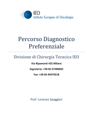 Percorso Diagnostico Preferenziale