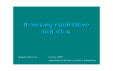 Il nursing riabilitativo nell`ictus - Societá Italiana di Gerontologia e