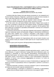 Allegato DGR 1009 Piano Stra Liste Attesa