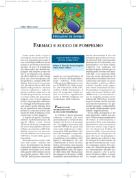 farmaci e succo di pompelmo - Associazione Italiana GIST