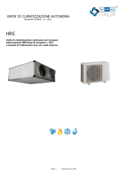 UNITA` DI CLIMATIZZAZIONE AUTONOMA