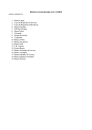 Banche convenzionate con i Confidi (elenco