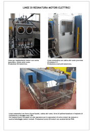 linee resinatura motori elettrici - Marty: Impianti dosaggio resine e