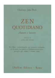 Charlotte Joko Beck, Zen quotidiano