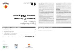 Nassau 85 incasso Nassau 100 incasso