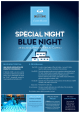 blue night - Rifugio Emilio Comici