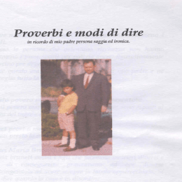 Proverbi - i fontanari torremaggioresi