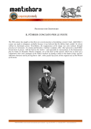 il f&uuml;hrer conciato per le feste - Universit&agrave; degli Studi di Messina