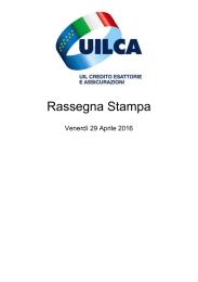 Rassegna Stampa