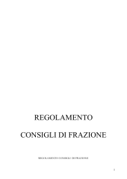 regolamento consigli di frazione - Comune di Prignano sulla Secchia