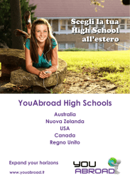 YouAbroad High Schools Scegli la tua High School all`estero