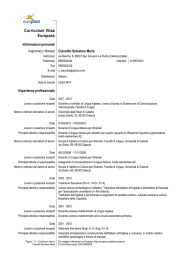 CV Ciancitto Salvatore