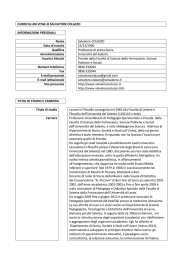 Salvatore COLAZZO - Università degli Studi di Foggia