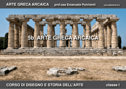 arte greca arcaica