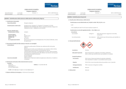 SCHEDA DI DATI DI SICUREZZA Ossigeno compresso SEZIONE 1