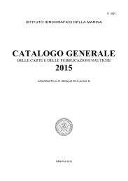 Catalogo Generale delle carte e delle pubblicazioni