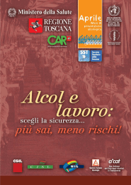 Alcol e lavoro - Scuole Brofferio