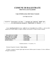 COMUNE DI BALESTRATE