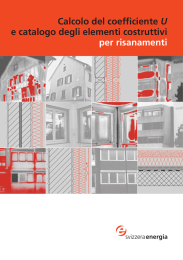 Calcolo del coefficiente U e catalogo degli elementi costruttivi per