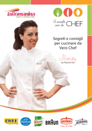 Segreti e consigli per cucinare da Vero Chef