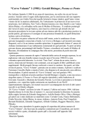 Bisinger - Cervo Volante presentazione