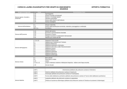 gruppi corsi di laurea triennale