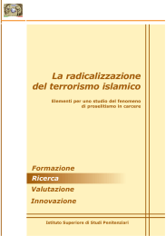 La radicalizzazione del terrorismo islamico. Elementi per uno studio