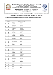 2015-2016 ELENCO COORDINATORI-SEGRETARI CC