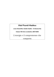 l`energia e il compromesso che comporta