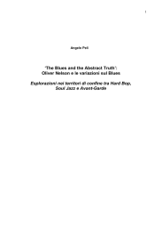 `The Blues and the Abstract Truth`: Oliver Nelson e le