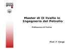 master ingegneria del petrolio