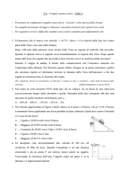 Compiti fisica per le vacanze estive