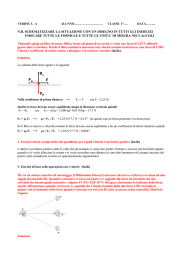 Verifica n   4 -Vettori ed Equilibrio Punto Materiale